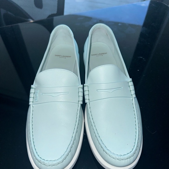Saint Laurent Penny Loafers Size 45. Dust bag and box included - Picture 3 of 5